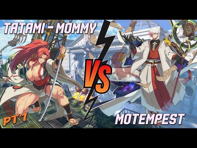 【GGST】MoTempest (Asuka) vs Tatami-Mommy (Baiken)  *FT 1,000*