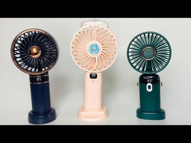 【 Fan 】Three types LED digital display fan!!