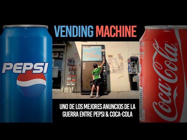   Anuncio Pepsi vs Coca-Cola "Vending machine"  | Commercial 2001  Publicidad Coca Cola vs Pepsi