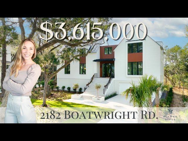 2182 Boatwright Rd | New Luxury Home in Kiawah River | Johns Island, SC