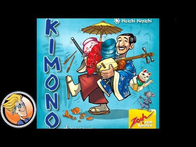 Kimono — game preview at SPIEL '17