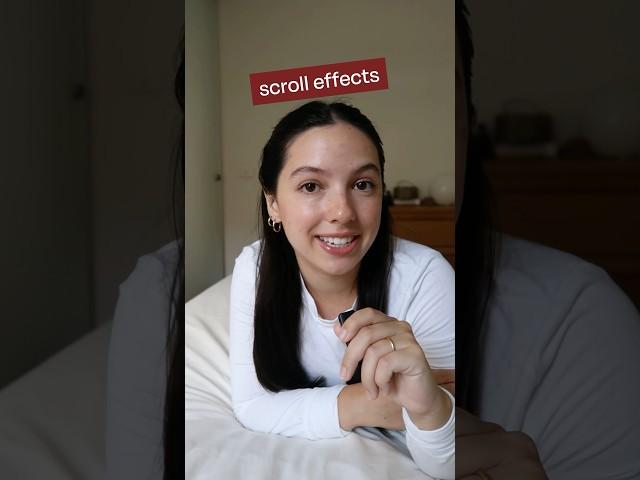 bring your portfolio website to life with Framer scroll effects! #buildwithframer #framerpartner