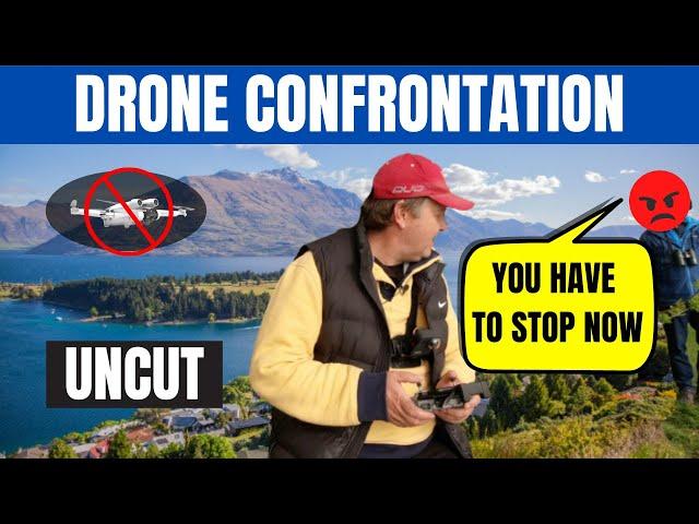 My WORST Drone Confrontation  Flying over Lakes and in Forest NOT ALLOWED 