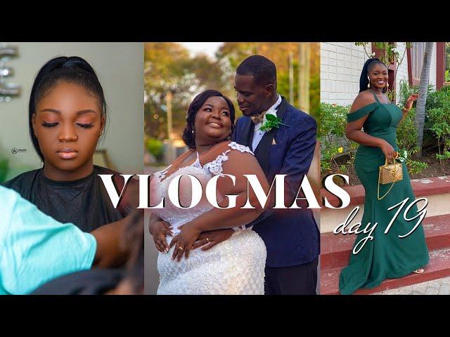 Why I'm NEVER being a bridesmaid AGAIN | VLOGMAS | Most Beautiful Ghanaian Wedding | Ghana VLOG