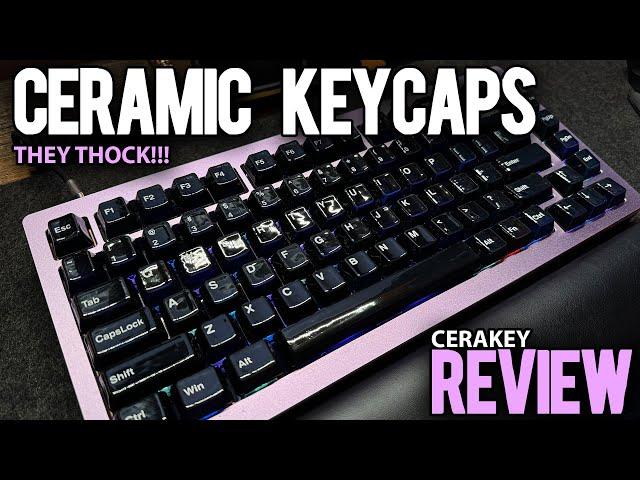 Unlock the Thock: Cerakey Ceramic Keycaps Transform Your Keyboard