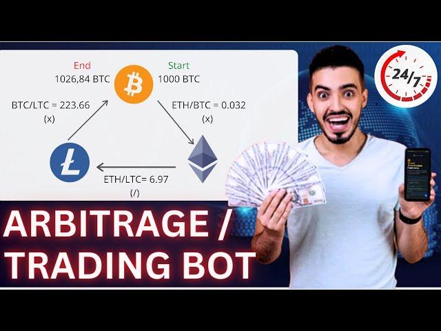 How to Get Triangular Arbitrage & Trading Automated In Tradingview For Free