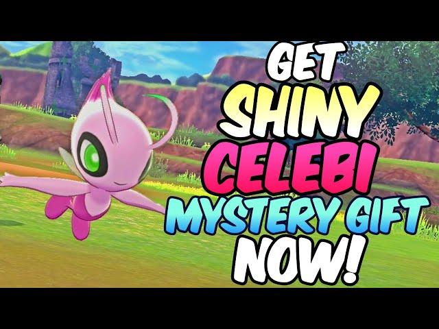 *1 WEEK ONLY* Get old SHINY Celebi Mystery Gift NOW in Pokemon Sword & Shield