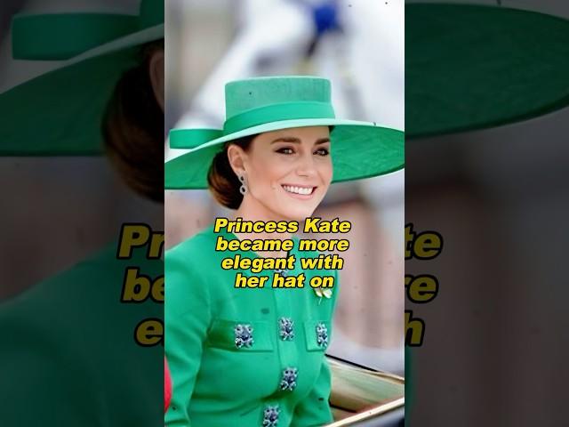 Princess Kate became more elegant with her hat on #kate  #camilla