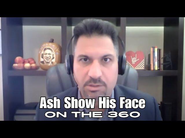 ASH MUFAREH SHOWS HIS FACE ON THE 360! WHAT A MESS!