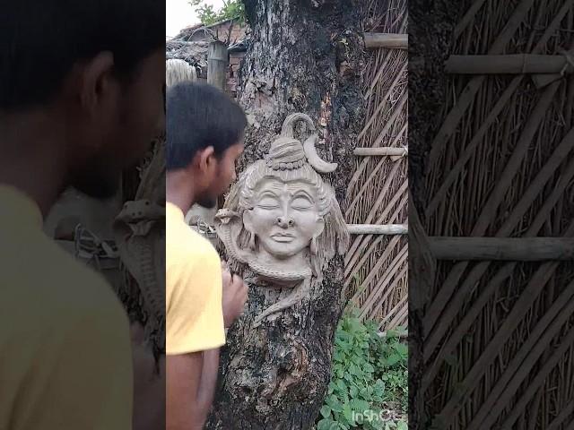 trending mahadev murti #shorts #viral #trending #art #work #Art karuna #shorts #youtubeshorts