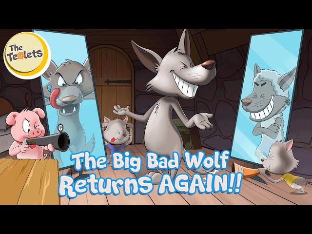 Big Bad Wolf Returns Again Musical Story I 7 Goats I 3 Billy Goats Gruff I Fairy Tales I The Teolets