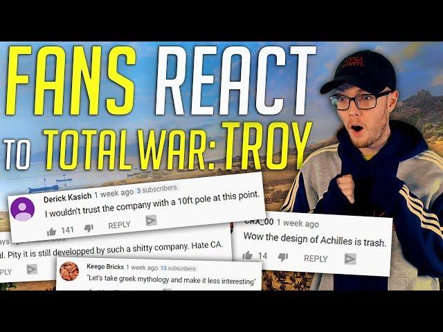 Fans React to Total War Saga: TROY Announcement