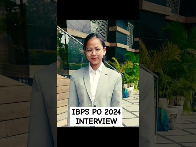 IBPS PO 2024 INTERVIEW|| Lucknow #motivation #shorts #banker #sbipo #ibpspo #rrbpo