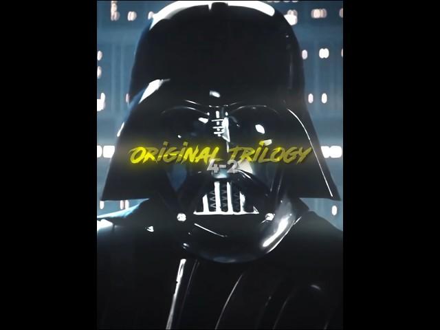 Original Trilogy VS Prequel Trilogy Star Wars