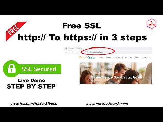 How to get SSL certificate for your site free - http to https