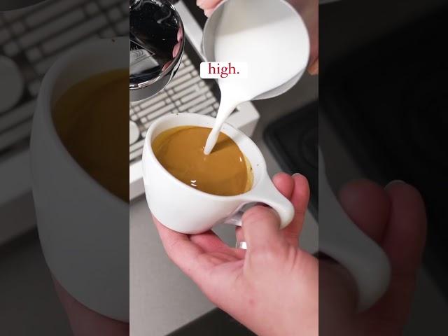 Step by Step Latte ART Tutorial #shorts