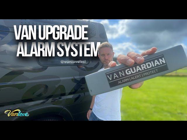 CAMPERVAN SECURITY UPGRADE in LESS THAN TEN MINUTES - and NO WIRES! VanGuardian on a motorhome 