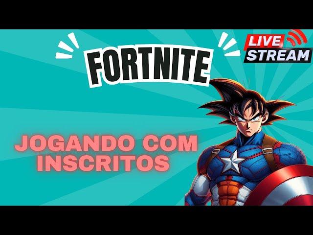 FORTNITE - Jogando com inscritos 