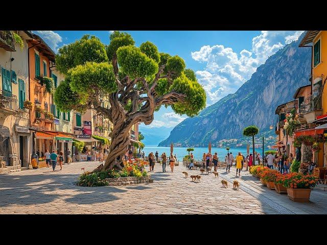 LIMONE SUL GARDA - ITALY’S PRETTIEST VILLAGE - THE MOST BEAUTIFUL PLACES IN THE WORLD - 4K WALK