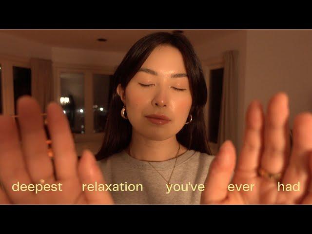 ASMR Reiki w/ Hypnosis for Complete Deep Relaxation (Yoga Nidra, Singing Bowl, Candle Crackling)