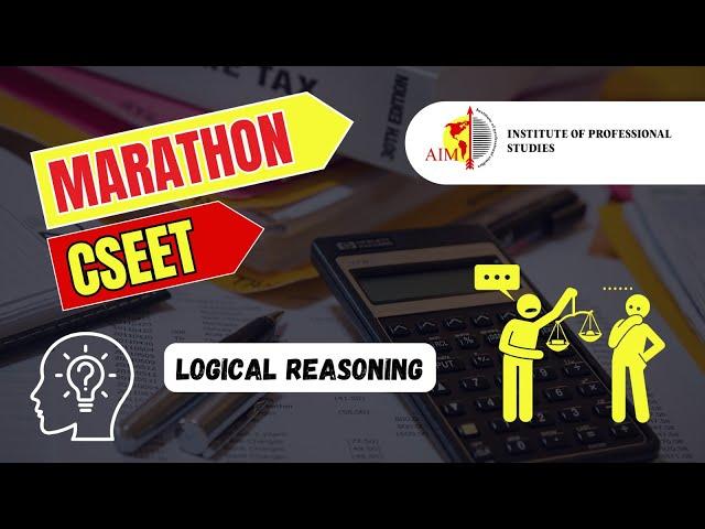 CS EET | LOGICAL REASONING | MARATHON | DEC 2024