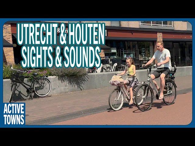 UTRECHT/HOUTEN: Enjoy this short video montage of the sights & sounds of people-oriented streets