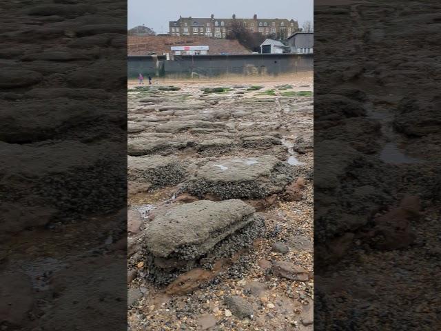 Hunstanton TOWN beach - loss of sand due to longshore drift - SOUTH - towards Heacham and Snettisham