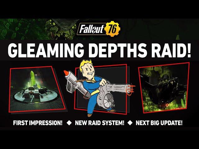 NEW Fallout 76 Gleaming Depths Update! - FIRST IMPRESSIONS!