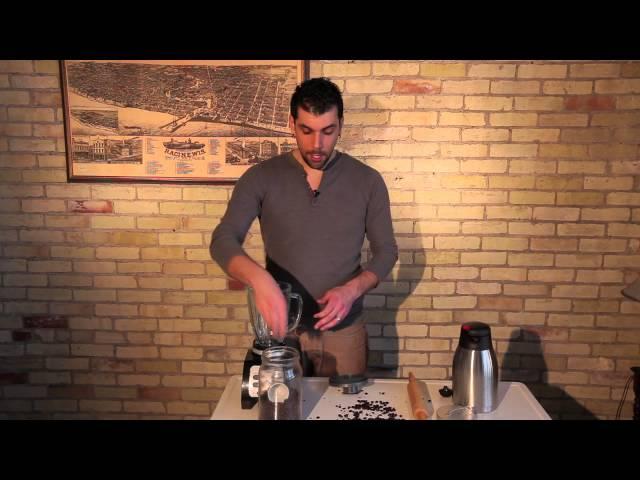 How to Grind Coffee Beans Without a Grinder : Coffee Making