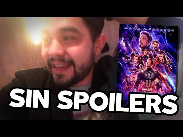 YA VI AVENGERS ENDGAME - MI REACCIÓN / Mylo Brizuela