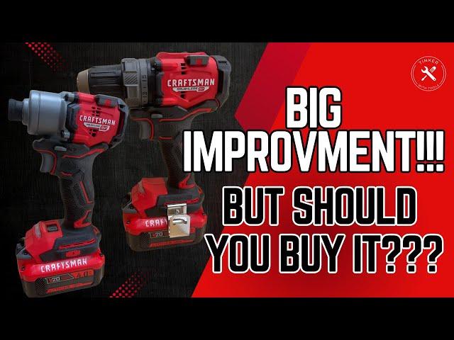 It's A Big Improvement... Except for One Thing!  Craftsman RP Drill and Impact Driver