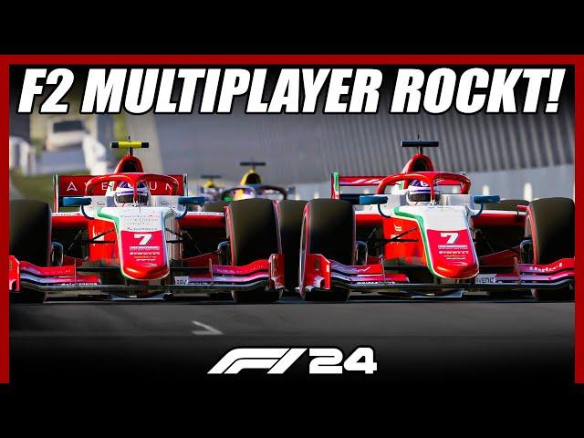 Die F2 Rennen in F1 24 sind richtig geil 