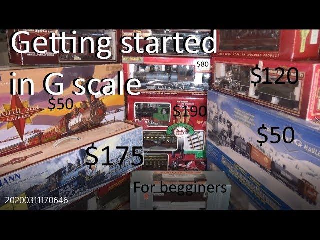 Getting started in G scale trains