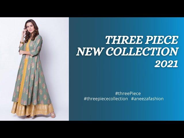 Three Piece Collection 2021 | 3 Piece | Aneeza Fashion