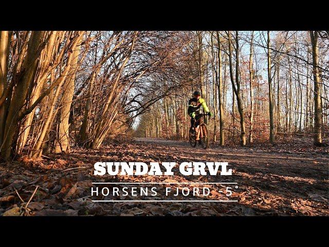 Horsens Fjord Frosty Gravel Ride   January 2025