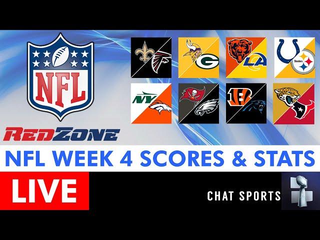 NFL Week 4 RedZone Live Streaming Scoreboard, Highlights, Scores, Stats, News & Analysis