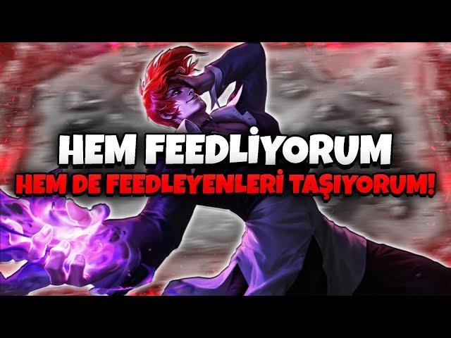 HEM FEEDLİYORUM HEM DE FEEDLEYENLERİ TAŞIYORUM! - BU METADA İMKANSIZ İŞ CHOU! - Mobile Legends