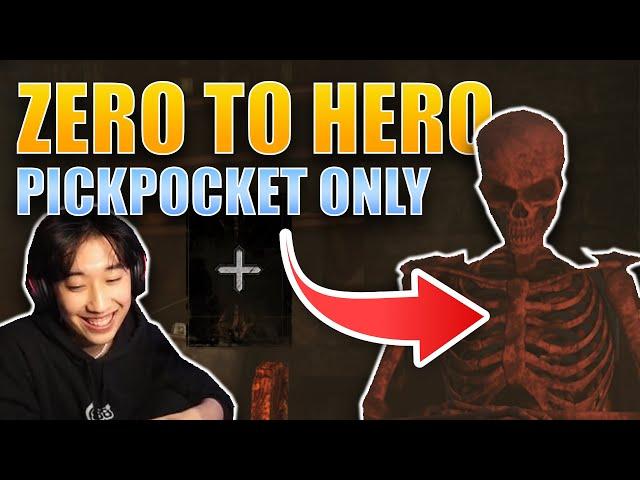 Zero to Hero ONLY PICKPOCKETING | Dark and Darker