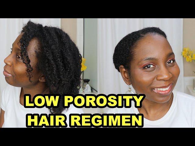 Low Porosity Natural Hair Routine | DiscoveringNatural