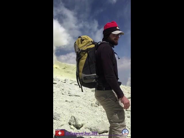 Sulfur springs of Mt.Damavand
