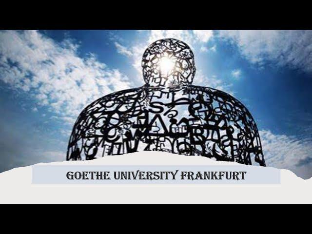 Goethe Universität || Goethe university Frankfurt || Westend Campus Tour