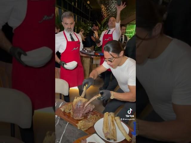 #SALTBAE restaurant in Las Vegas