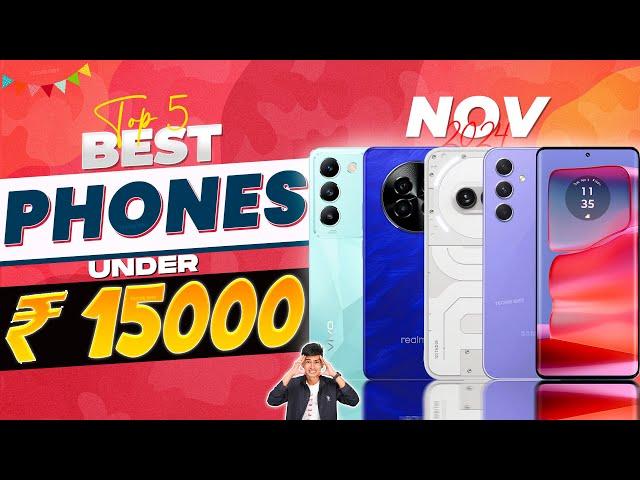 12GB+256GB | Top 5 Best 5G Phone Under 15000 in November 2024 | Best All-Rounder Phone Under 15K