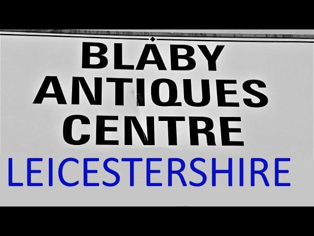 Hunting for Glass at Blaby Antiques Centre Leicestershire