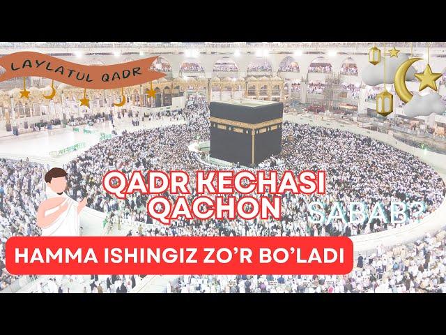 Hamma ishingiz zo’r bo’ladi. ( QADR KECHASI HAQIDA) UMRA qilish jarayoni +998985555582