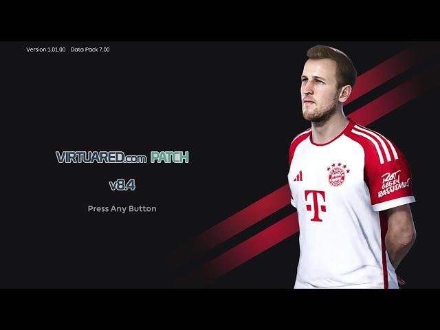 PES 2021 VIRTUARED PATCH V8.4 SEASON 2023 - 2024