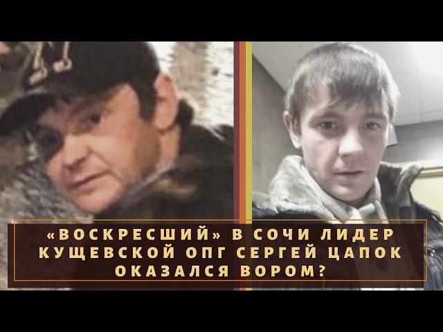 «Воскресший» в Сочи лидер кущевской ОПГ Сергей Цапок оказался вором?