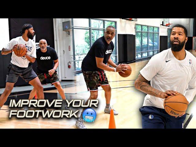 Footwork, Pick-Ups, & Scoring Off Screens | NBA Workout w/ 18 Year Pro Markieff Morris