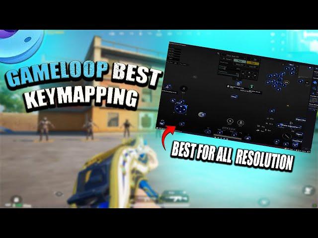 Gameloop Best Key Mapping Settings PUBG Emulator 2023 | Make Your Own Keymapping | Alone Spins |