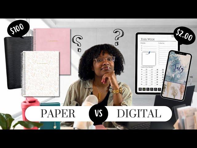 Planning 101: Pros and Cons of Paper vs Digital Planners